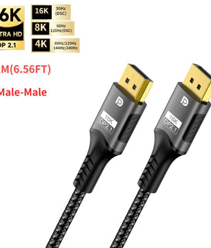 Aluminium 6.3mm HDMI-Compatible 2.1 Extension Cable For Laptop