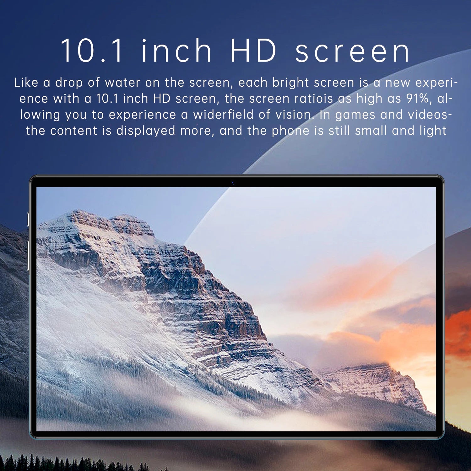 Sauenaneo 6GB/128GB Octa-Core 4G LTE Dual Card Tablet PC