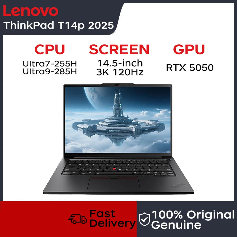 1TB 14.5" 32GB Ultra 7 255H ThinkPad Bluetooth Lenovo Laptop
