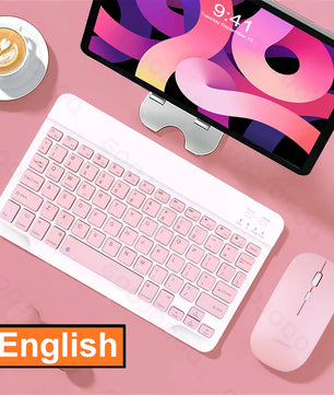 1600 DPI Plastic 2.4G Rechargeable Wireless Keyboard Mouse Kit