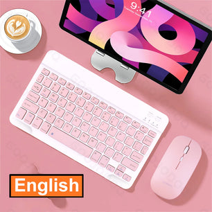 1600 DPI Plastic 2.4G Rechargeable Wireless Keyboard Mouse Kit