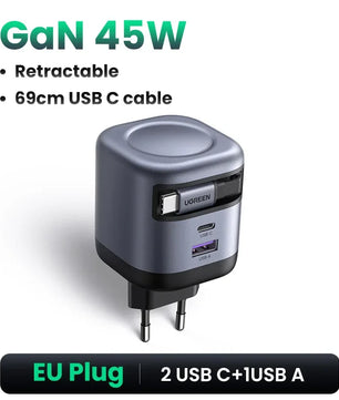 Ugreen 100W Alloy USB Type-C Charge For Laptop MacBook Pro