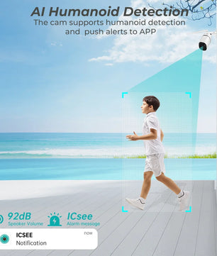 IP66 5MP 128G Outdoor Waterproof Surveillance Camera