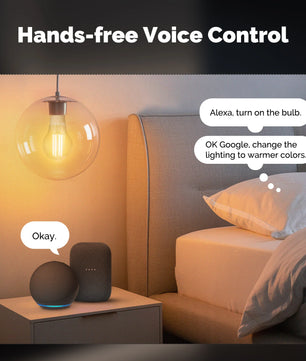 MOES Dimmable LED Filament Zigbee Voice Control Smart Bulb