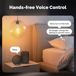 MOES Dimmable LED Filament Zigbee Voice Control Smart Bulb