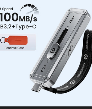 128GB-256GB USB Type-C 3.2 Gen 2 Pen Drive For Iphone 