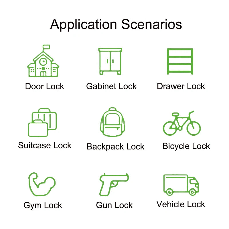 Stainless Steel IP65 Waterproof Smart Fingerprint Cabinet Door Lock