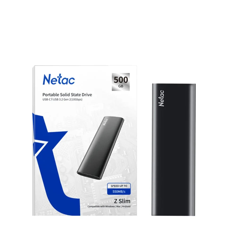 250GB - 2TB Metal Portable External Solid State Drive