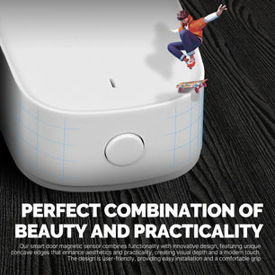 Moes 2.4GHz Plastic Home Security Smart Door Window Sensor