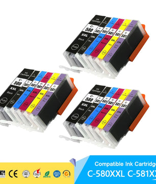 PGI 580XXL CLI 581XXL Ink Cartridge for Canon PIXMA TR7550 Series