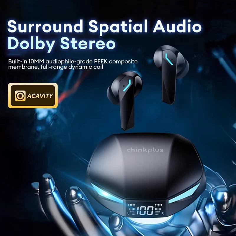 Plastic Dynamic Vocalism Bluetooth 5.4 Wireless Earphones