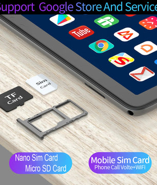 5000mAh 4GB RAM 64GB ROM 10.1 Inches Touch Android 11.0 Tablet