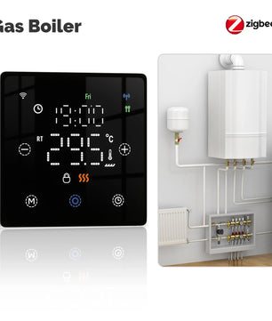 MOES WiFi ZigBee Smart Thermostat Battery Gas Boiler Alexa Google Home