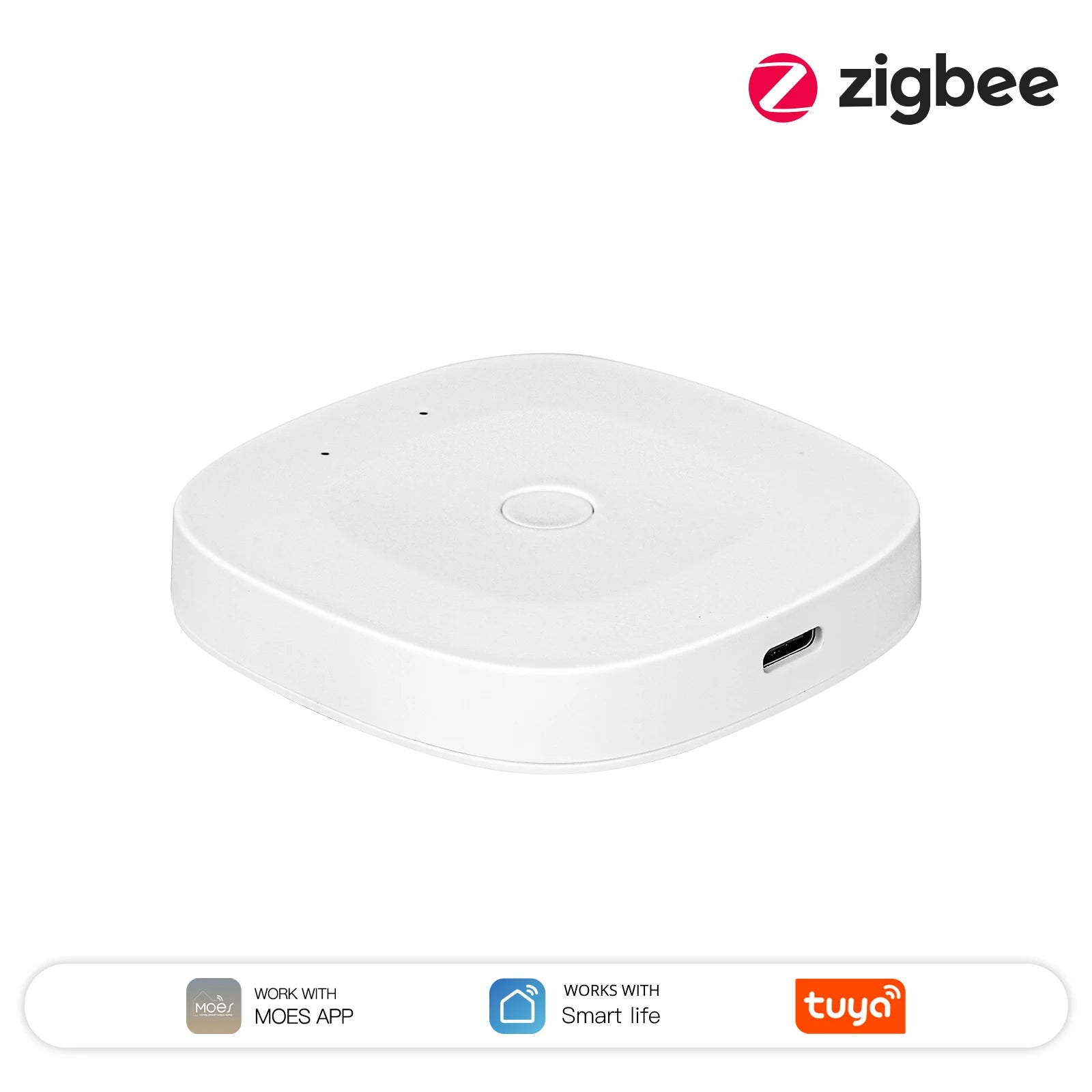 MOES Bluetooth ZigBee Multi-Mode Gateway Hub with Alexa Google Home