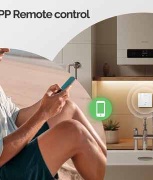 MOES WiFi ZigBee Smart Thermostat Battery Gas Boiler Alexa Google Home