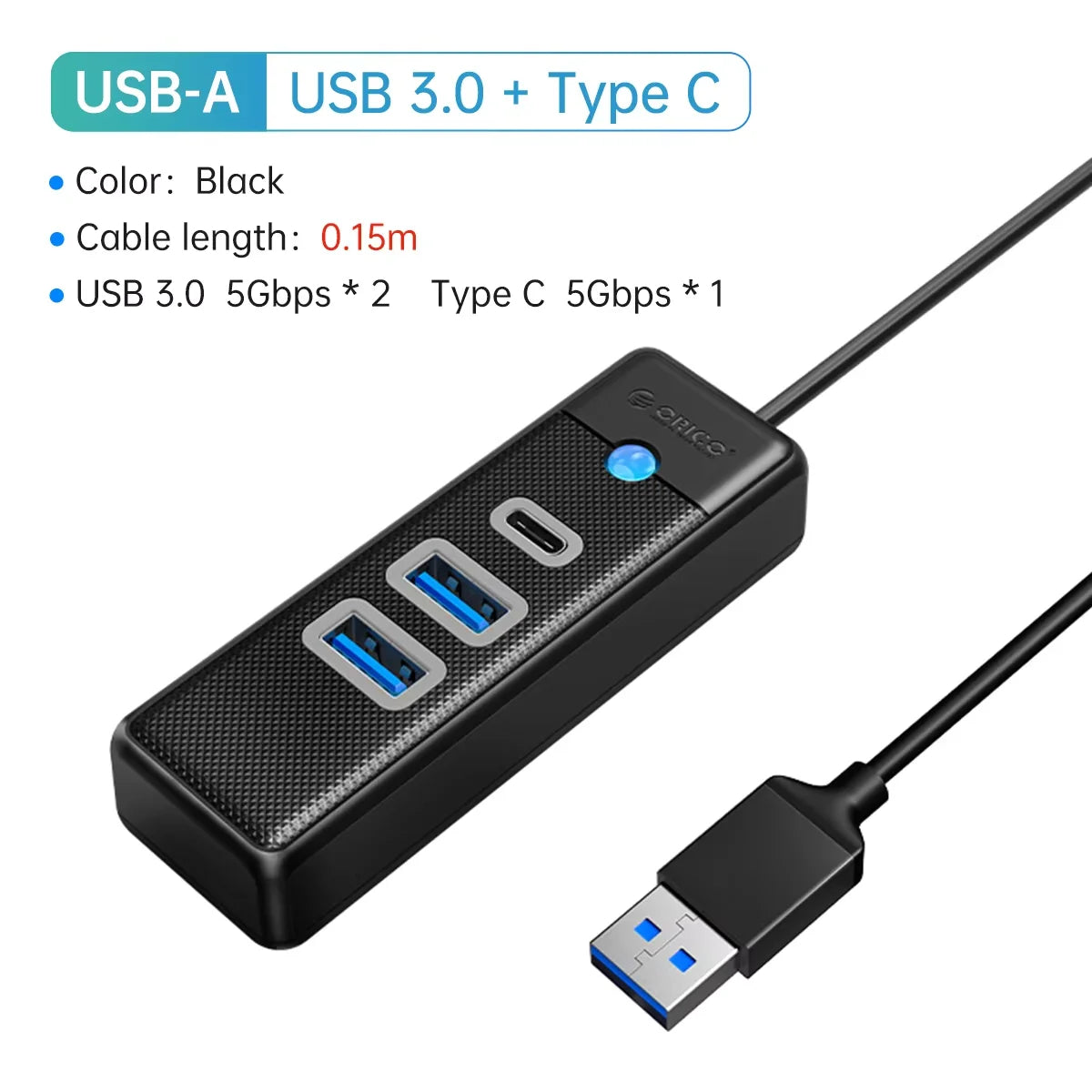 Orico USB 3.0 5Gbps Multi Type-C High Speed OTG Adapters