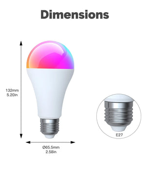 Moes Dimmable 14W WIFI Smart LED Filament App Control Bulb