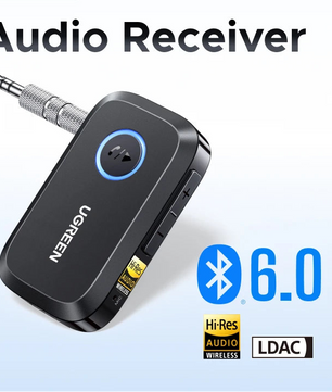 Ugreen 6.0 Bluetooth With LDAC Hi-Res Audio speakers Adapters