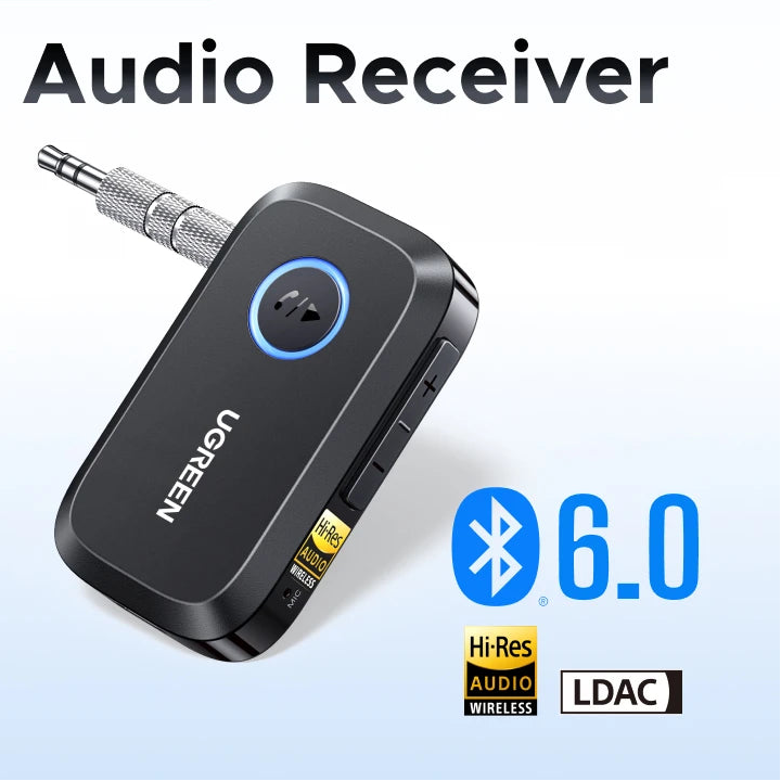 Ugreen 6.0 Bluetooth With LDAC Hi-Res Audio speakers Adapters