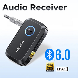 Ugreen 6.0 Bluetooth With LDAC Hi-Res Audio speakers Adapters