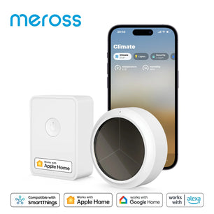 Meross WIFI Air Quality Detector Portable Smart Humidity Sensor