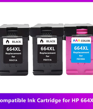 664XL Ink Cartridge Compatible For HP Deskjet 1115 2135 3635 2138 3636 3638