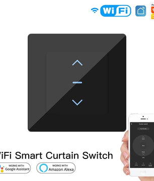 Moes 240V Plastic Curtain Motorized Roller Shutters Blinds Switch