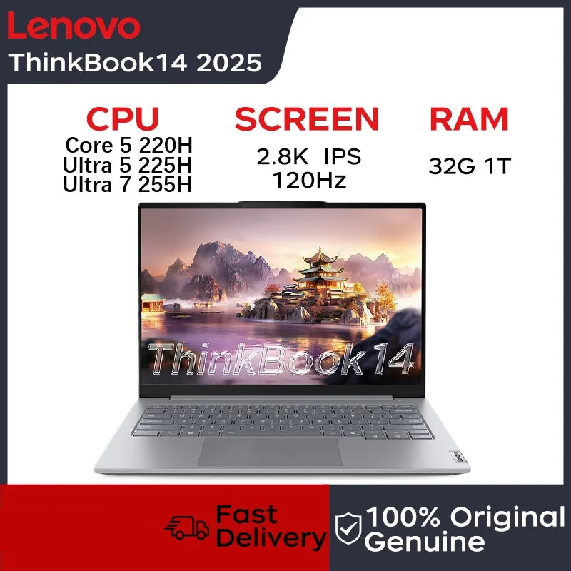 1TB 16GB 120Hz Screen Intel Core 5 220H Lenovo laptop