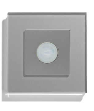 Bseed Alloy Crystal Glass Push Button Human Motion Sensor Switch