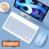 1600 DPI Plastic 2.4G Rechargeable Wireless Keyboard Mouse Kit