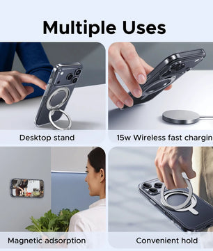 Ugreen TPU 360° Magnetic Stand Case For iPhone 17 Pro
