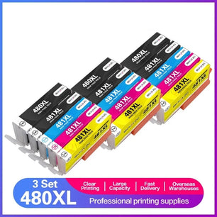 480XL Ink Cartridge For Canon PIXMA TS6140 TS6240 TS6340 TR7540