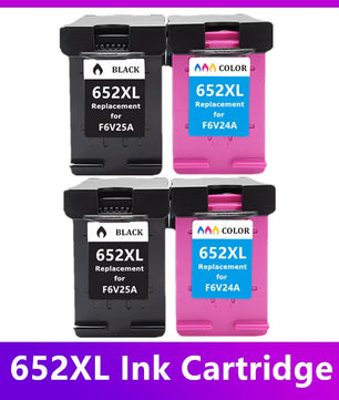652XL Ink Cartridge Compatible For HP 652 XL Deskjet 1115 1118 2135 2136