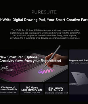 Lenovo YOGA Pro 16 Aura 32GB RAM 2TB SSD 16 Inch Laptop