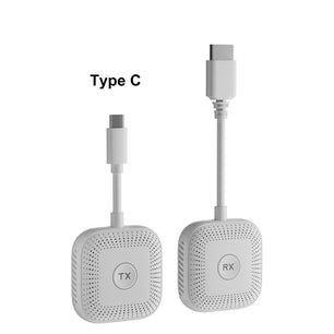 Wireless Type-C 50M HDMI Transmitter Receiver Adapter Set