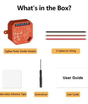 LoraTap 240V 300W Plastic Curtain Roller Shutter Switch Module