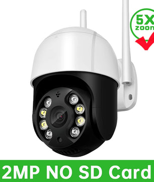 IP66 8MP Dual Lens Night Vision Auto Tracking Surveillance Camera