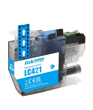 LC421 Ink Cartridge Compatible For Brother DCP-J1050DW MFC-J1010DW