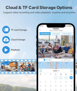 Boavision 4MP WIFI Night Vision Two Way Audio Security Camera