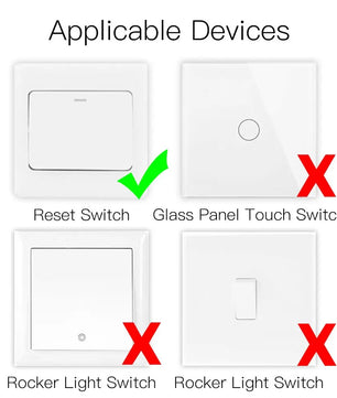 Moes 150W Plastic Automatic WIFI Smart Dimmer Switch Modules