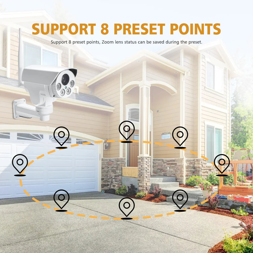 5 Mega Pixel Plastic IP66 CCTV Security Bullet Camera