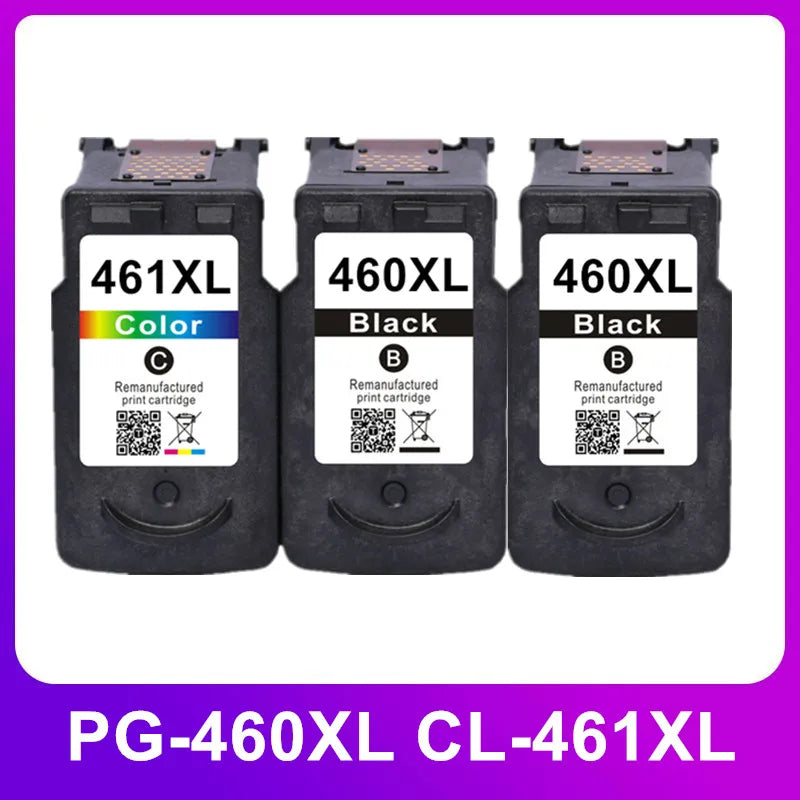 PG460 CL461 Ink Cartridge Compatible For Canon Pixma TS5340 TS7440 Printer