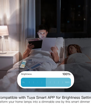 Moes Plastic Panel Voice Remote Control Smart Power Socket Plug