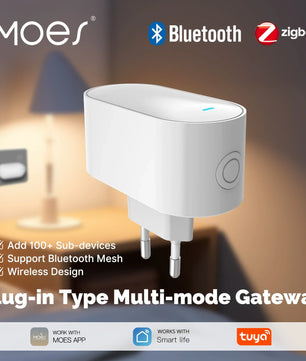 MOES Tuya ZigBee Bluetooth Smart Hub EU Multi-Mode Gateway