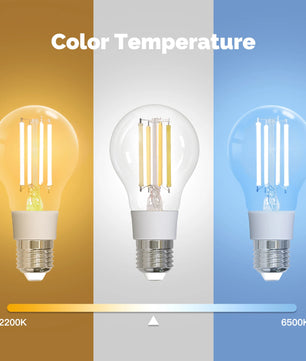 MOES Dimmable LED Filament Zigbee Voice Control Smart Bulb