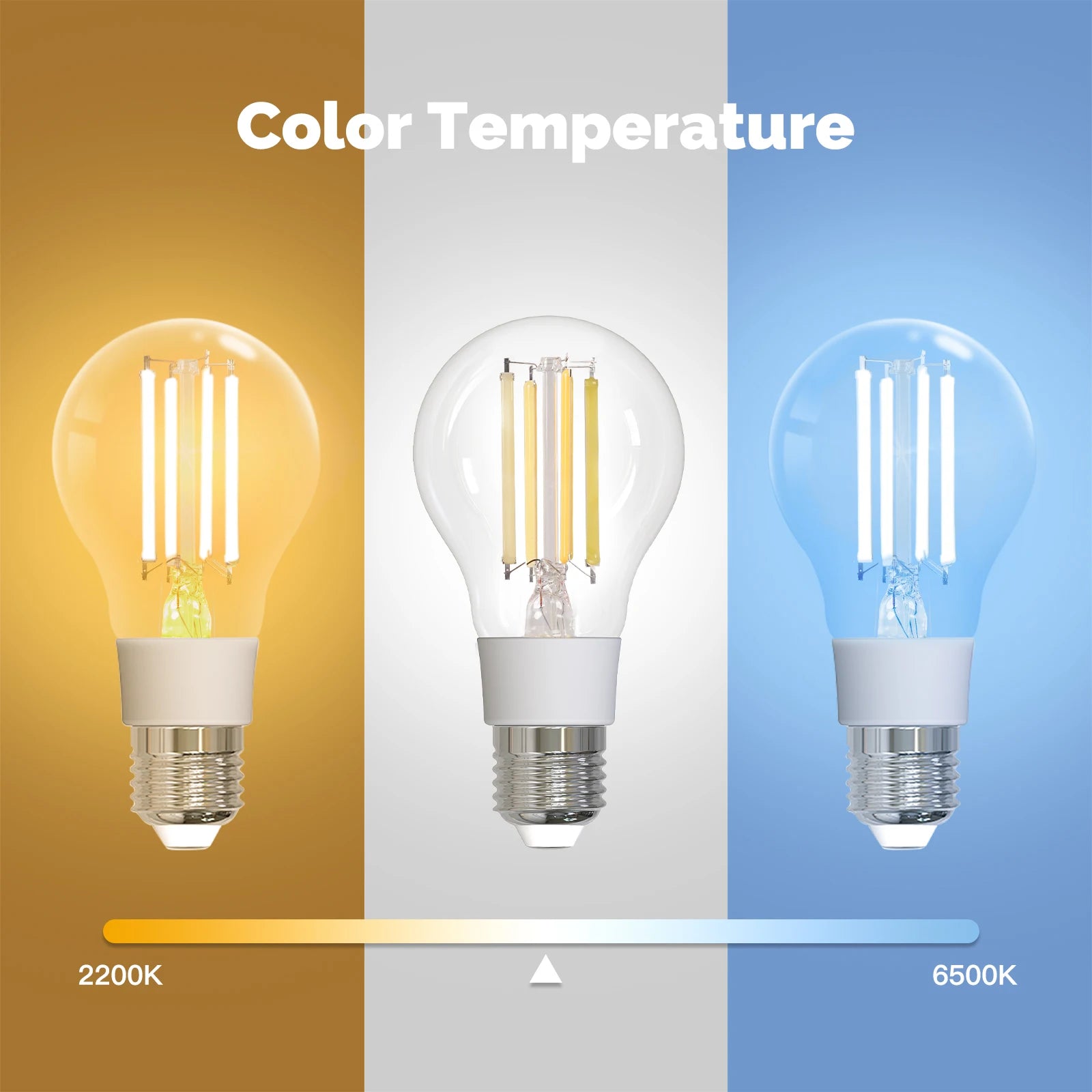 MOES Dimmable LED Filament Zigbee Voice Control Smart Bulb