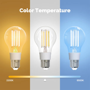 MOES Dimmable LED Filament Zigbee Voice Control Smart Bulb