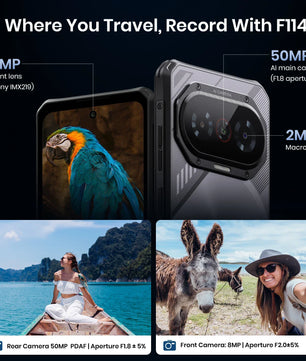 5000mAh 128GB Android Full Screen Fast Charging Smartphone