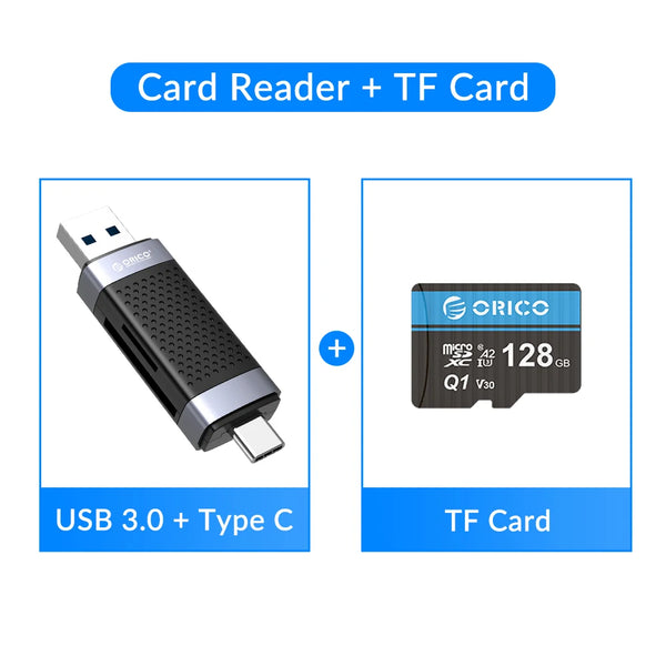USB 3.0 Aluminium Alloy External Installation Memory Card Adapter