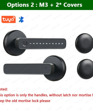 RayKube Stainless Steel Fingerprint Digital Smart Door Lock